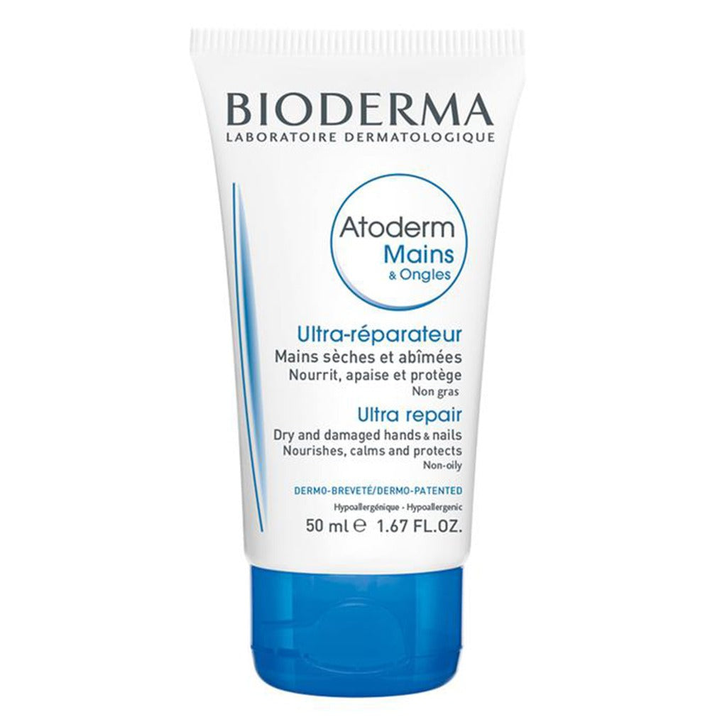 Bioderma Atoderm Ultra Repair Hand And Nails Cream 50ml - Easy Pharmacy LLC