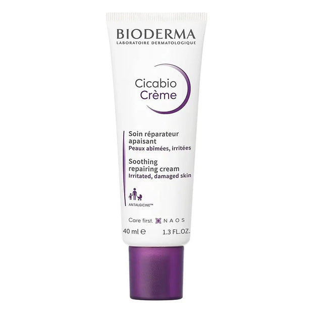 Bioderma Cicabio Soothing Repair Cream For Irritated And Damaged Skin 40ml