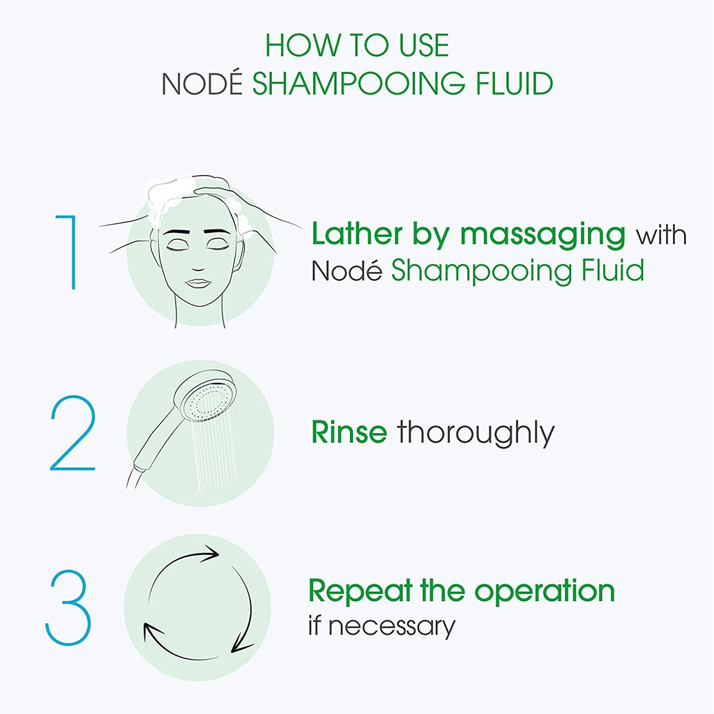 Bioderma Node Non-Detergent Fluid Shampoo For Sensitive Scalp 400ml - Easy Pharmacy LLC