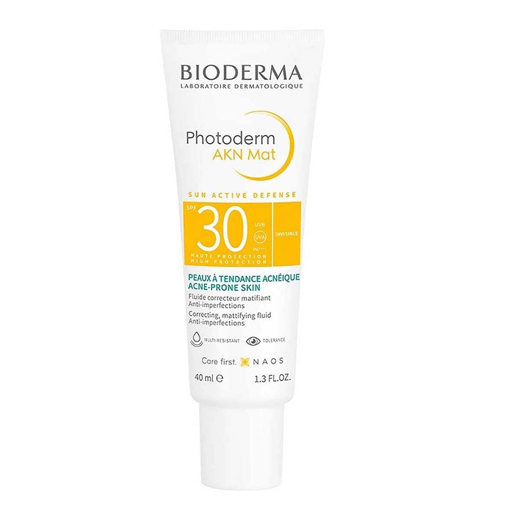Bioderma Photoderm AKN Mat SPF30 Fluid Sunscreen For Face 40ml - Easy Pharmacy LLC