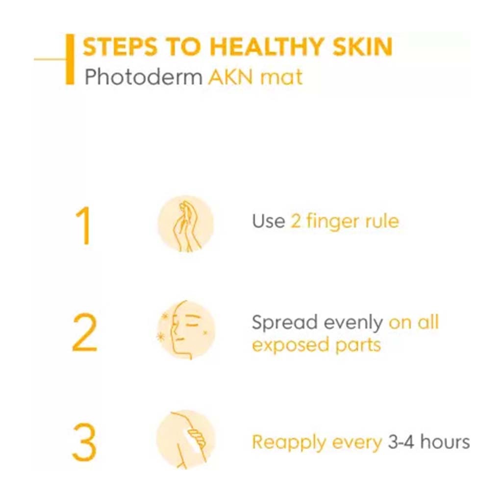 Bioderma Photoderm AKN Mat SPF30 Fluid Sunscreen For Face 40ml - Easy Pharmacy LLC