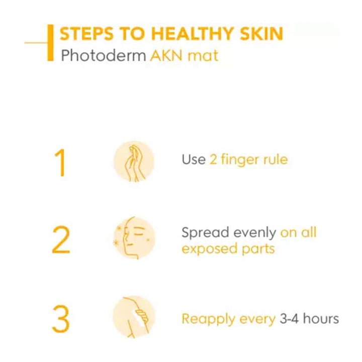 Bioderma Photoderm AKN Mat SPF30 Fluid Sunscreen For Face 40ml - Easy Pharmacy LLC
