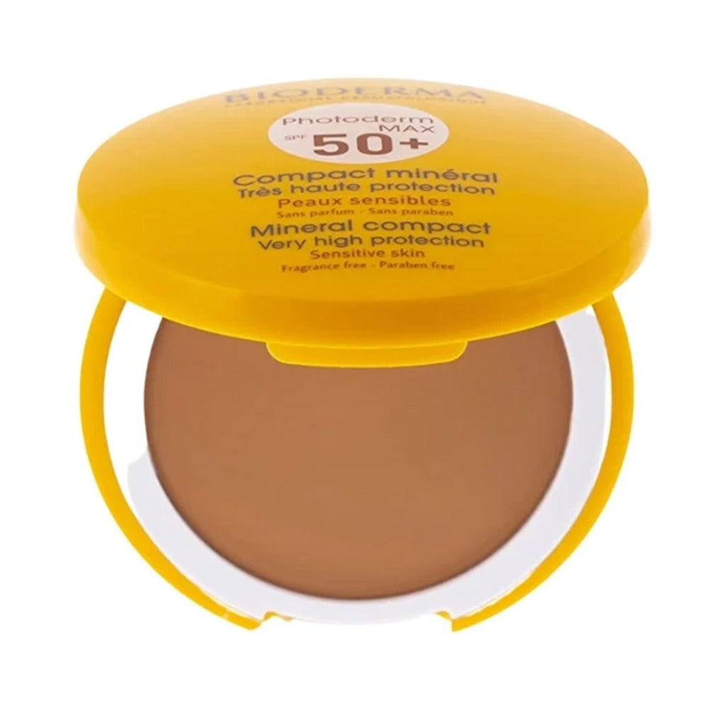 Bioderma Photoderm Max SPF50+ Mineral Sunscreen Compact, Dark Shade 10g - Easy Pharmacy LLC
