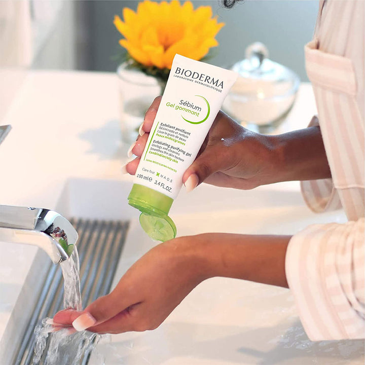 Bioderma Sebium Exfoliating Purifying Gel 100ml - Easy Pharmacy LLC