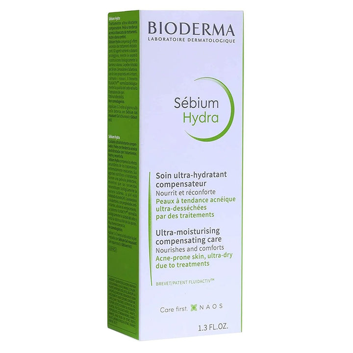 Bioderma Sebium Hydra Ultra-Moisturising Cream For Oily & Acne Prone Skin 40 mL - Easy Pharmacy LLC
