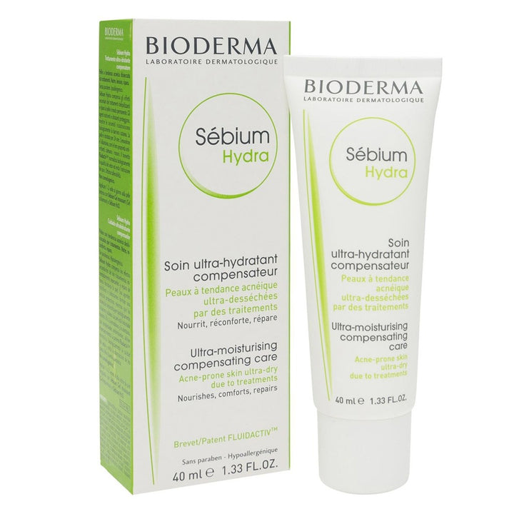 Bioderma Sebium Hydra Ultra-Moisturising Cream For Oily & Acne Prone Skin 40 mL - Easy Pharmacy LLC