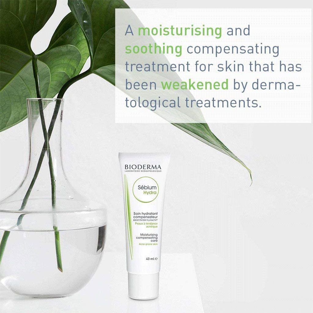 Bioderma Sebium Hydra Ultra-Moisturising Cream For Oily & Acne Prone Skin 40 mL - Easy Pharmacy LLC