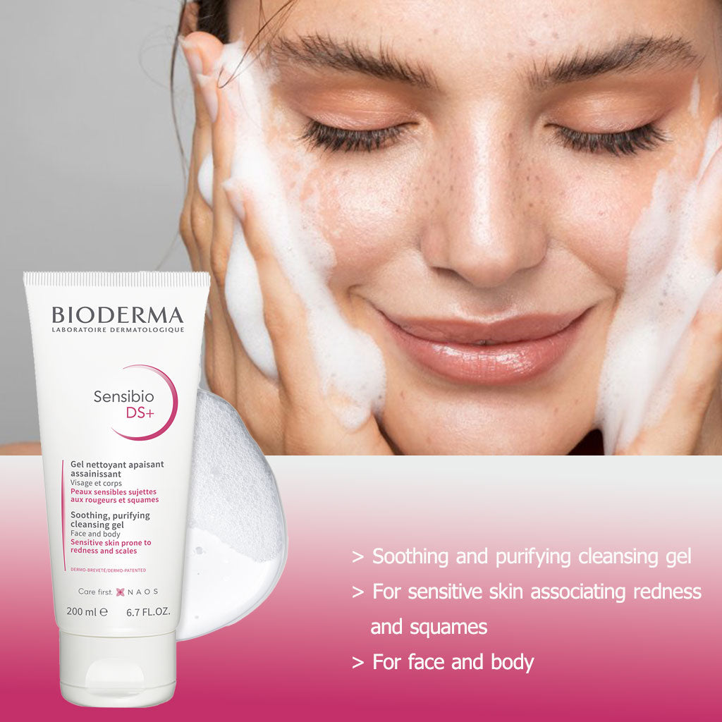 Bioderma Sensibio DS+ Cleansing Gel 200 mL - Easy Pharmacy LLC