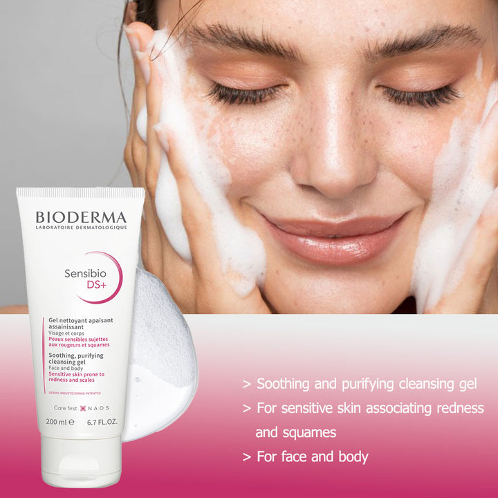 Bioderma Sensibio DS+ Cleansing Gel 200 mL - Easy Pharmacy LLC