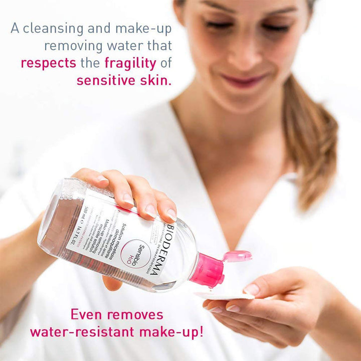 Bioderma Sensibio H2O Cleansing & Make up Removing Micellar Water 250ml - Easy Pharmacy LLC