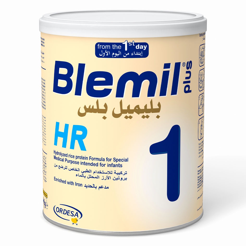 Blemil Plus Stage 1 HR Hydrolyzed Rice Protein Baby Milk Formula For 0 To 6 Months With Cow Milk Allergy 400g - Easy Pharmacy LLC