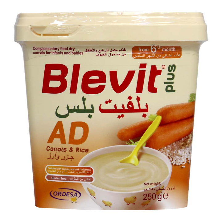 Blevit Plus AD Dry Cereals 250 g - Easy Pharmacy LLC