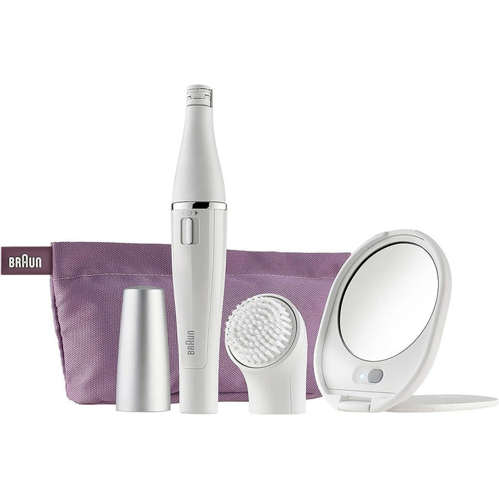Braun Mini Face Epilator+Cleansing Brush 830 - Easy Pharmacy LLC