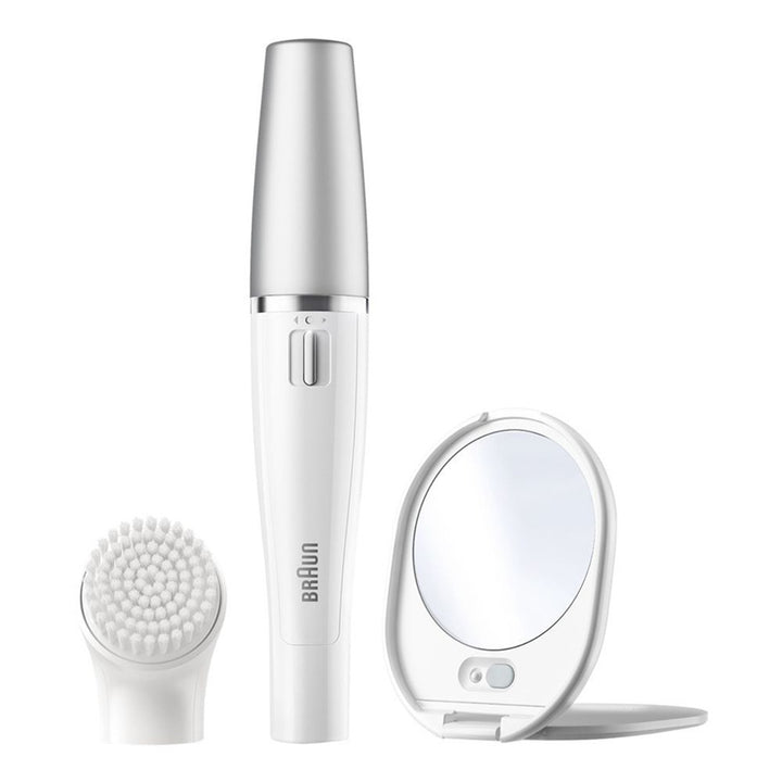 Braun Mini Face Epilator+Cleansing Brush 830 - Easy Pharmacy LLC