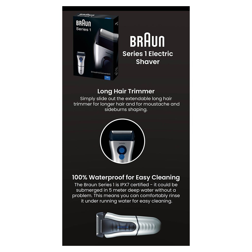 Braun Series 1 Shaver 150S - Easy Pharmacy LLC
