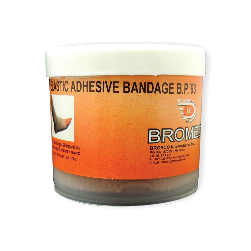Bromed Elastic Adhesive Bandage 5cm x 4.5m - Easy Pharmacy LLC
