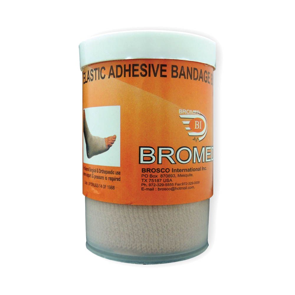 Bromed Elastic Adhesive Bandage 10cm x 4.5m - Easy Pharmacy LLC
