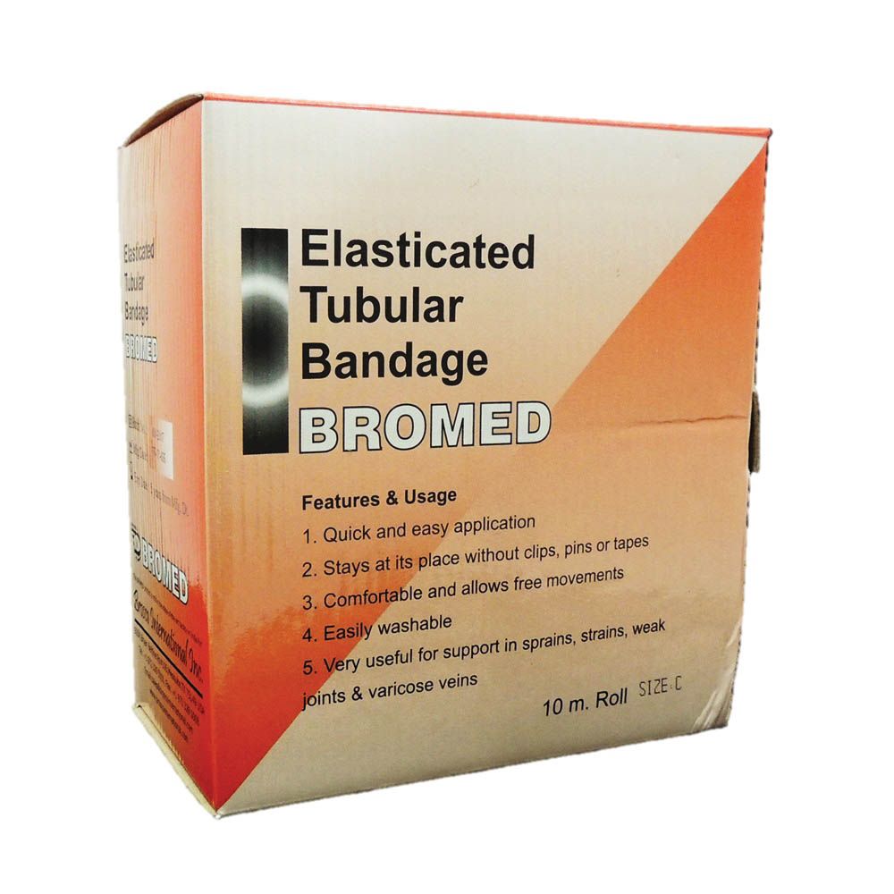 Bromed Elasticated Tubular Bandage C Roll 10 m - Easy Pharmacy LLC
