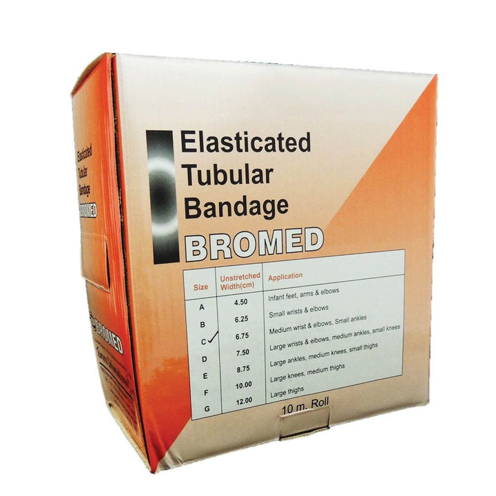 Bromed Elasticated Tubular Bandage C Roll 10 m - Easy Pharmacy LLC