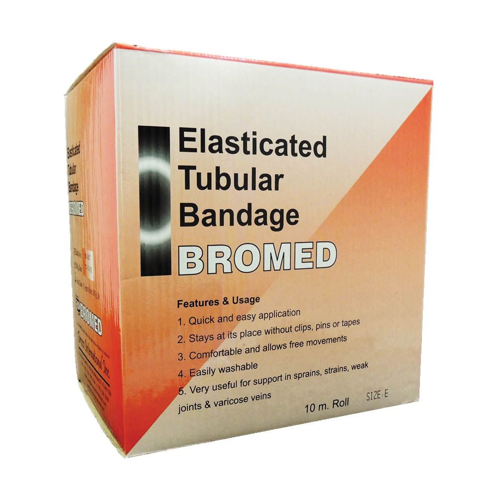 Bromed Elasticated Tubular Bandage E Roll 10 m - Easy Pharmacy LLC