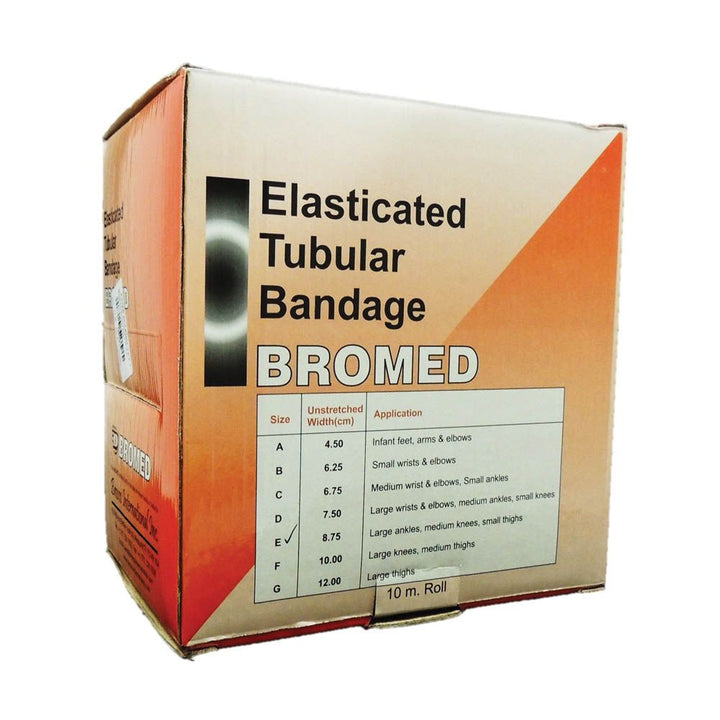 Bromed Elasticated Tubular Bandage E Roll 10 m - Easy Pharmacy LLC
