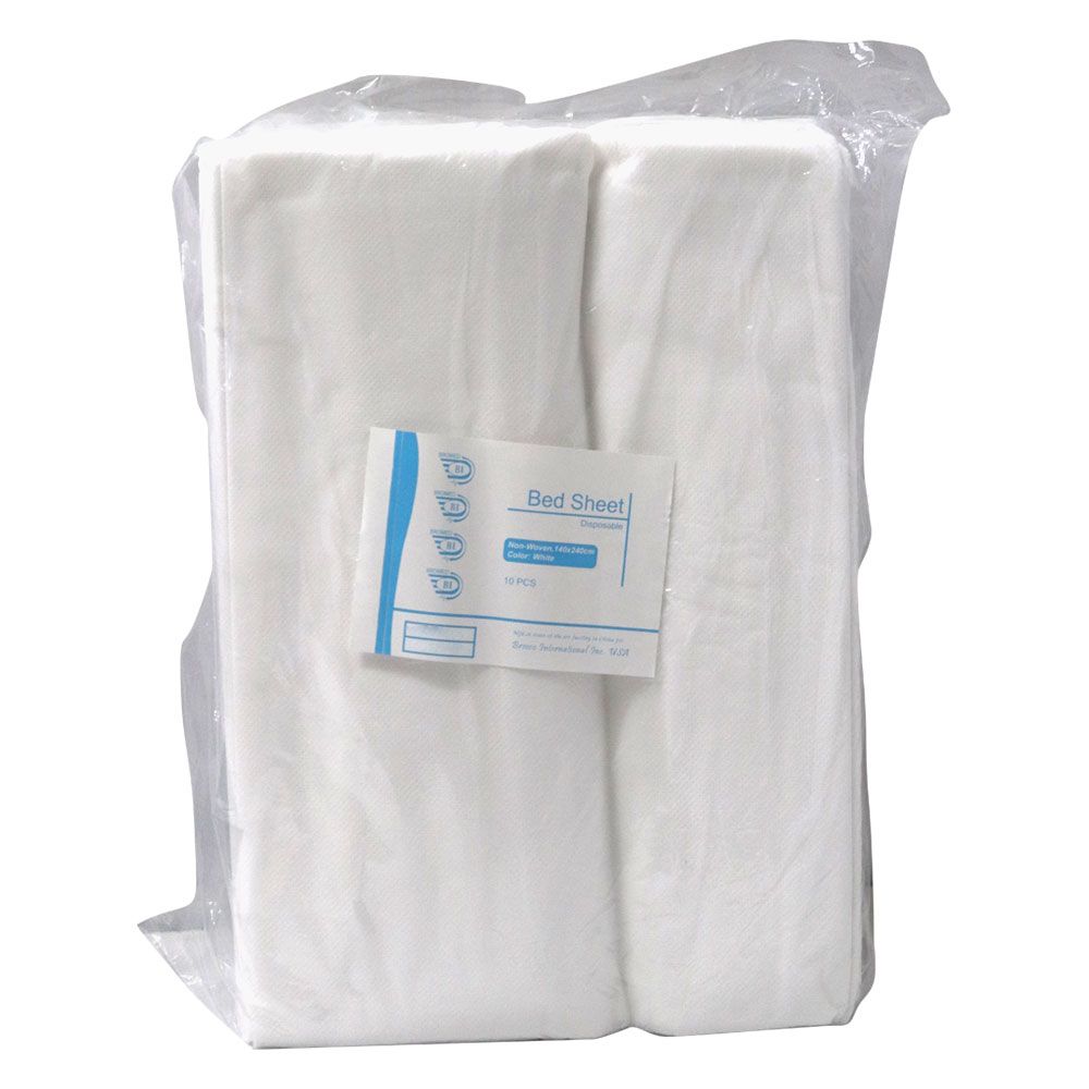 Bromed Non-Woven Disposable Bed Sheet 10's - Easy Pharmacy LLC