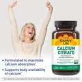 Country Life Calcium Citrate With Vitamin D Tablets 120 Count