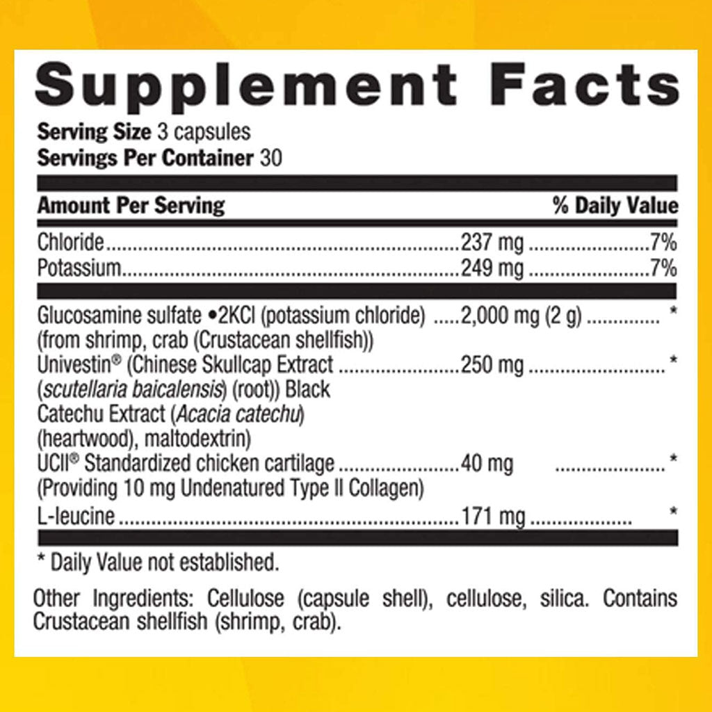 Country Life Flexable Advanced Capsules With Glucosamine For Joint Health, Pack of 90's - Easy Pharmacy LLC