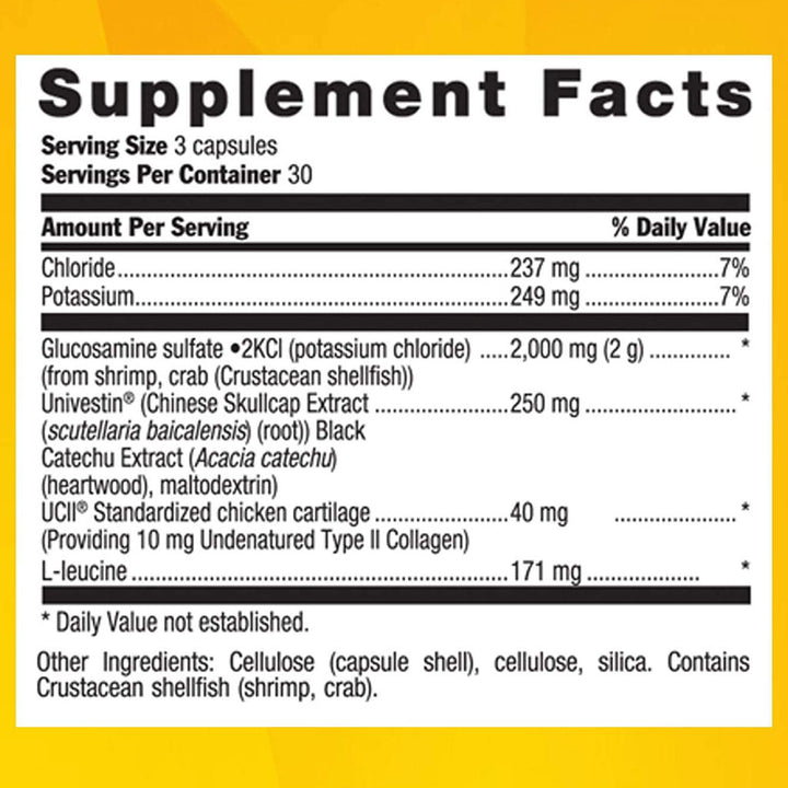 Country Life Flexable Advanced Capsules With Glucosamine For Joint Health, Pack of 90's - Easy Pharmacy LLC