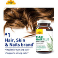 Country Life Maxi-Hair Plus Biotin 5000 mcg – 120 Capsules
