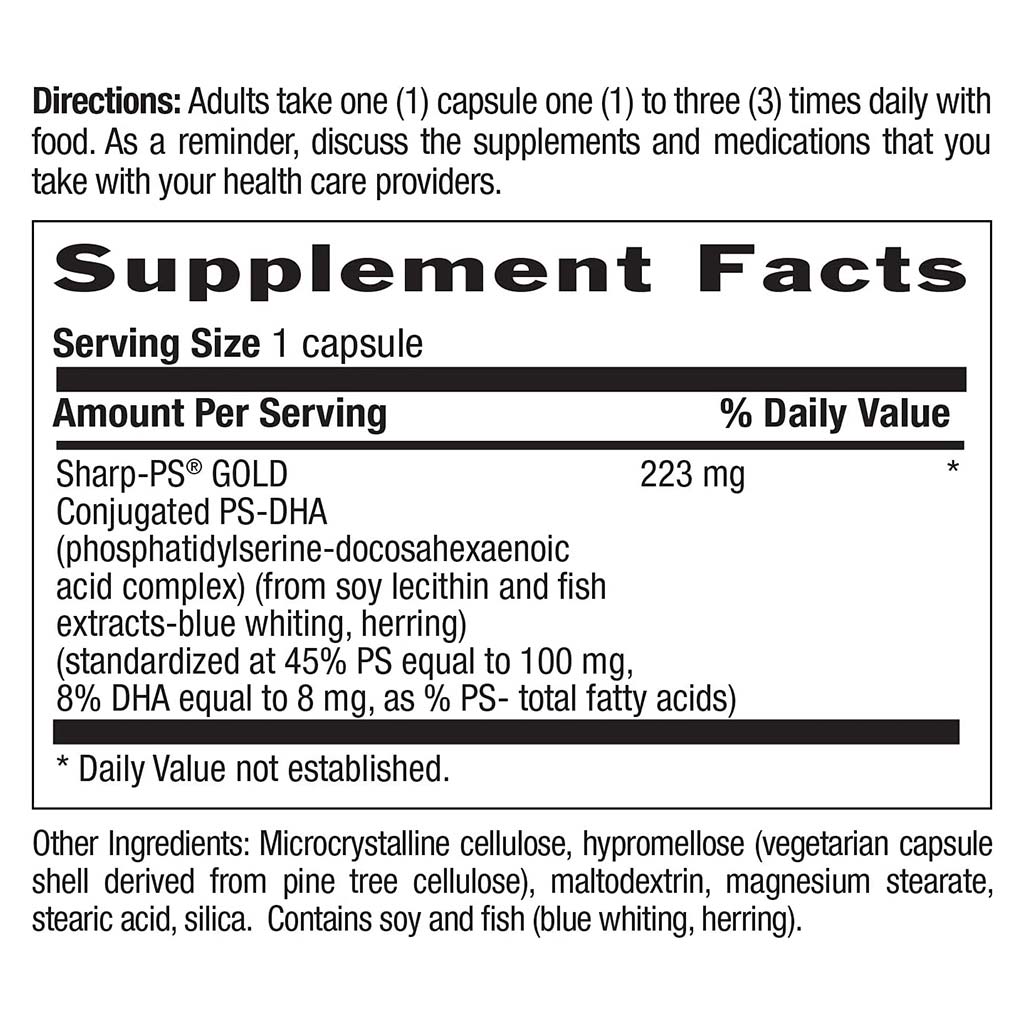 Country Life Triple Action Sharp Thought Capsules For Memory & Brain Health, Pack of 30's - Easy Pharmacy LLC