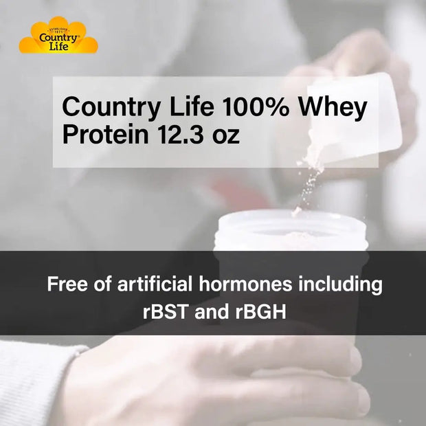 Country Life 100% Whey Protein 12.3 oz, 350 g