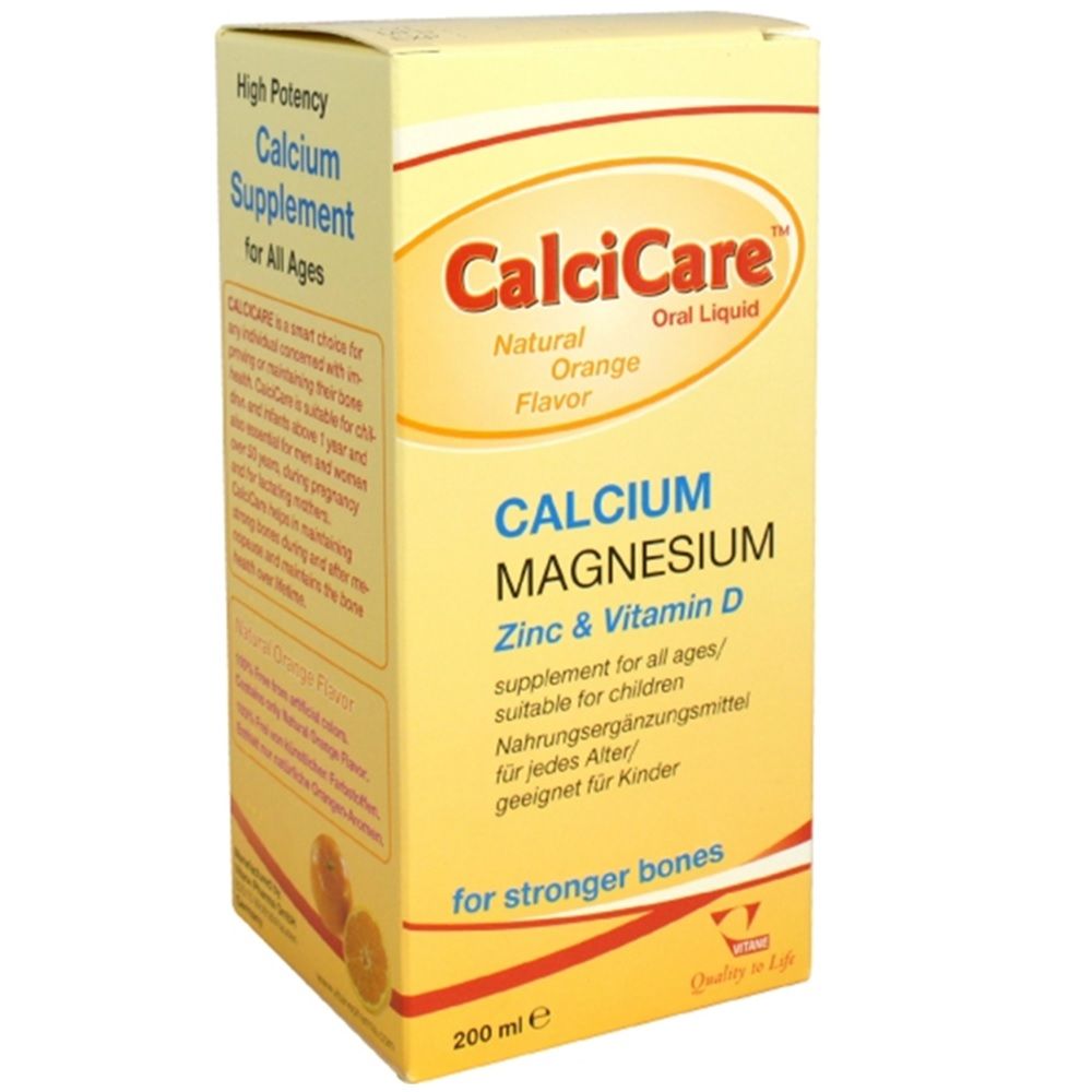 Calcicare Liquid 200 mL - Easy Pharmacy LLC
