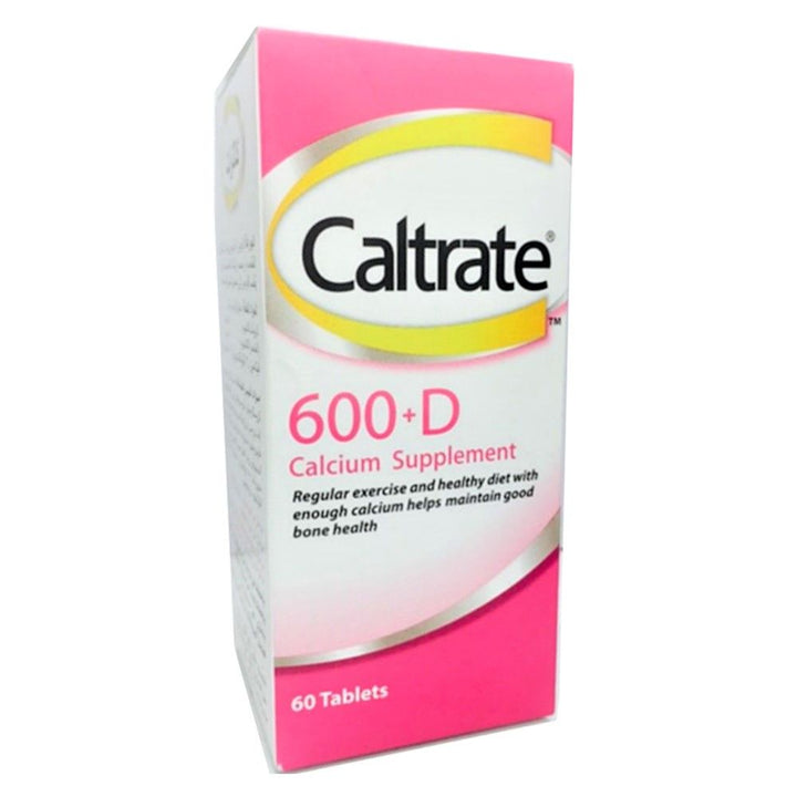 Caltrate + Vitamin D 600 mg Tablets 60's - Easy Pharmacy LLC