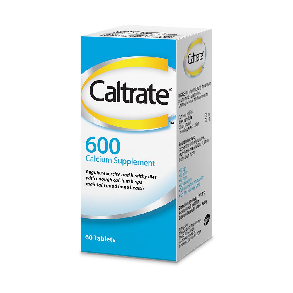 Caltrate 600 mg Tablets 60's - Easy Pharmacy LLC