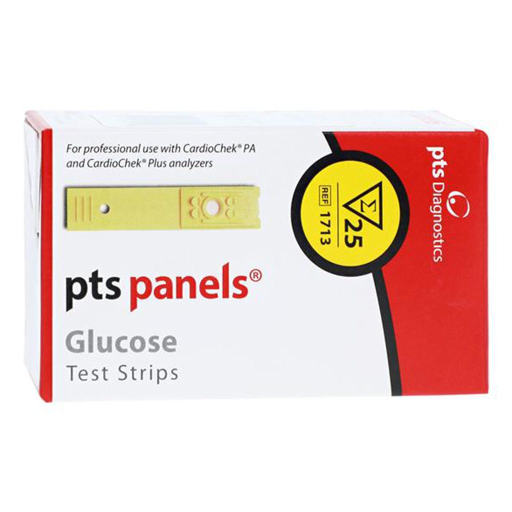 CardioChek Pts Panels Glucose Test Strips 25's - Easy Pharmacy LLC