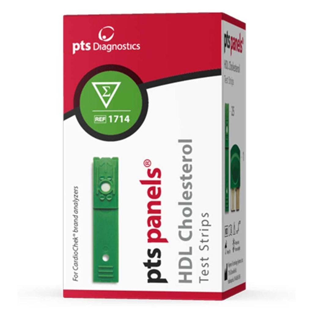CardioChek Pts Panels HDL Cholesterol Test Strips 6's - Easy Pharmacy LLC