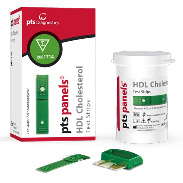CardioChek Pts Panels HDL Cholesterol Test Strips 6's - Easy Pharmacy LLC
