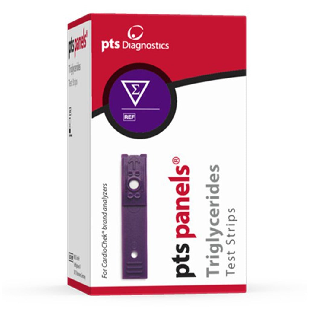CardioChek Pts Panels Triglycerides Test Strips 6's - Easy Pharmacy LLC