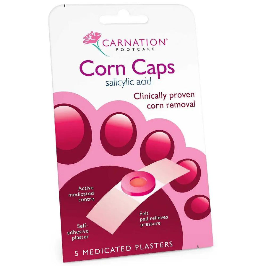 Carnation Corn Caps 5's
