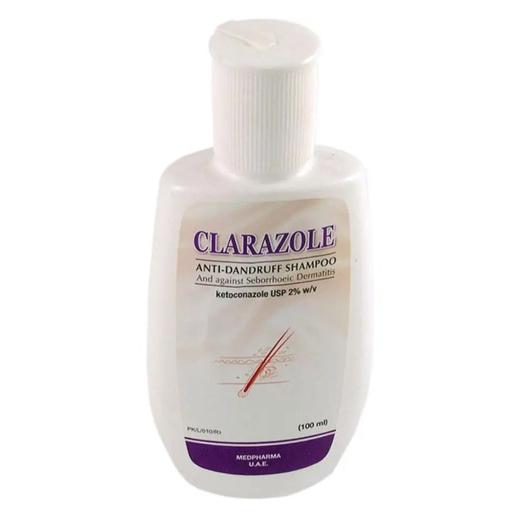 Clarazole 2% Anti-Fungal Anti-Dandruff Shampoo 100 mL - Easy Pharmacy LLC