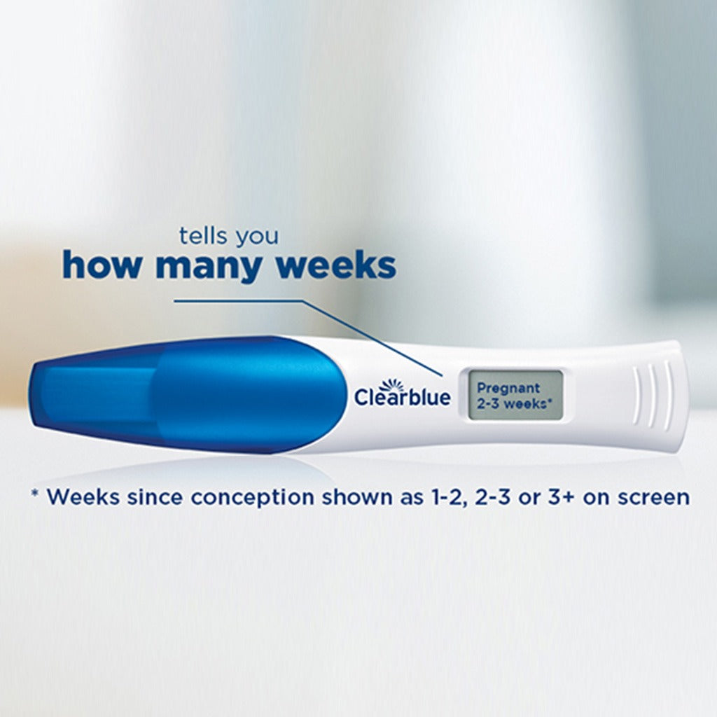 Clear Blue Digital Pregnancy Test Kit With Conception Indicator - Easy Pharmacy LLC