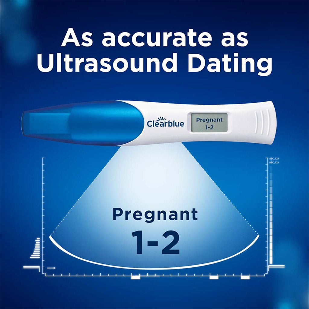 Clear Blue Digital Pregnancy Test Kit With Conception Indicator - Easy Pharmacy LLC