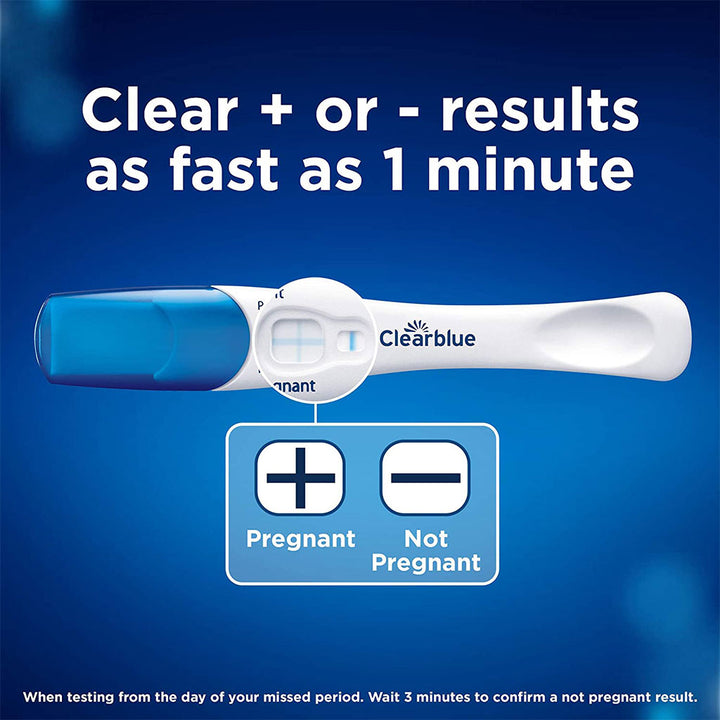 Clear Blue Plus Rapid Detection Pregnancy Test Kit 1's - Easy Pharmacy LLC