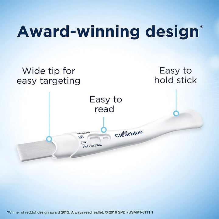 Clear Blue Plus Rapid Detection Pregnancy Test Kit 1's - Easy Pharmacy LLC