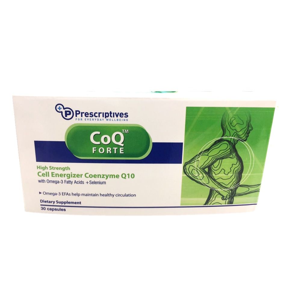 Prescriptives CoQ Forte Capsules 30's - Easy Pharmacy LLC