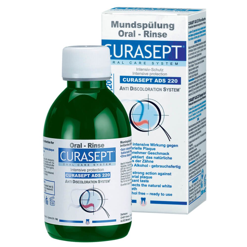 Curasept Anti Discoloration System 220 Mouthwash 200ML - Easy Pharmacy LLC