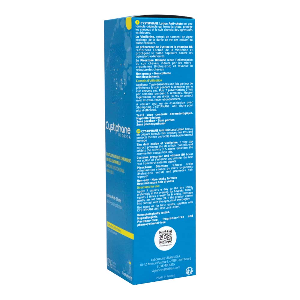 Biorga Cystiphane Anti Hair Loss Lotion 125 mL - Easy Pharmacy LLC
