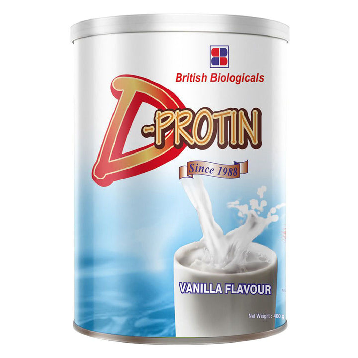 D-Protin Vanilla Powder 400 g - Easy Pharmacy LLC