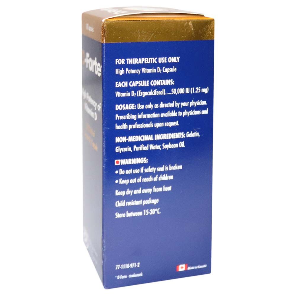 D-Forte Capsules 100's - Easy Pharmacy LLC